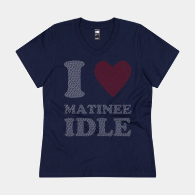 Cousins Heart Matinee Idle Women's V-Neck Thumbnail