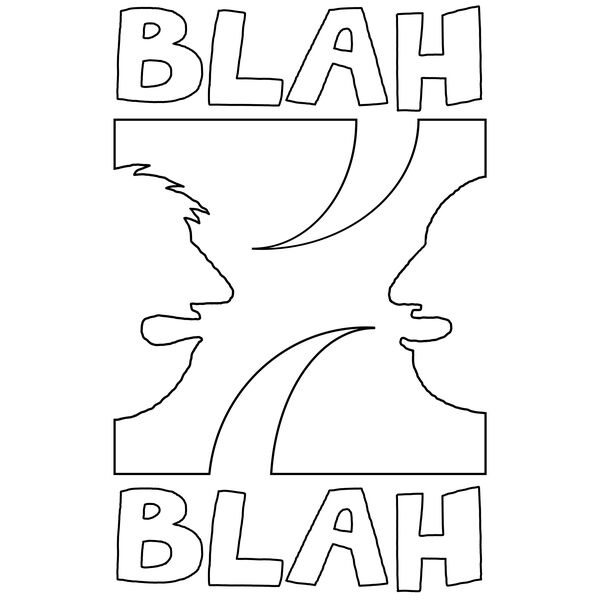 Blah Blah 1 Black Thumbnail